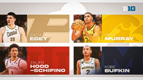 NBA Trending Image: Zach Edey and Kobe Bufkin are among 10 Big Ten prospects to watch at the NBA Draft Combine